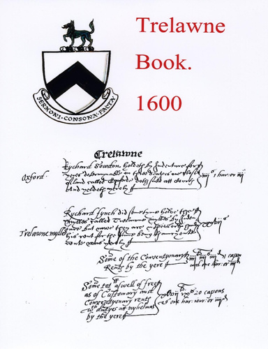 Trelawne Book 1600