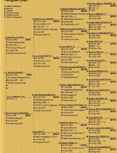Adair Family History