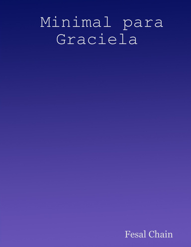Minimal para Graciela