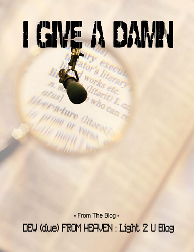 FREE BOOK DOWNLOAD - I GIVE A DAMN