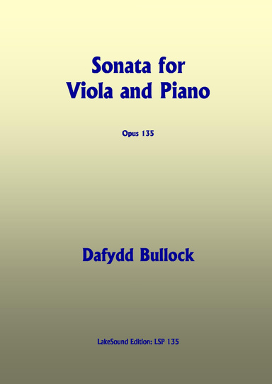 Sonata for Viola and Piano, Opus 135