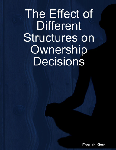 The Effect of Different Structures on Ownership Decisions
