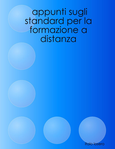 appunti sugli standard per la formazione a distanza