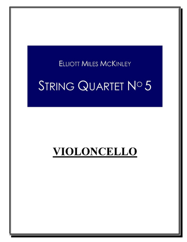 PART: Violoncello - String Quartet No. 5