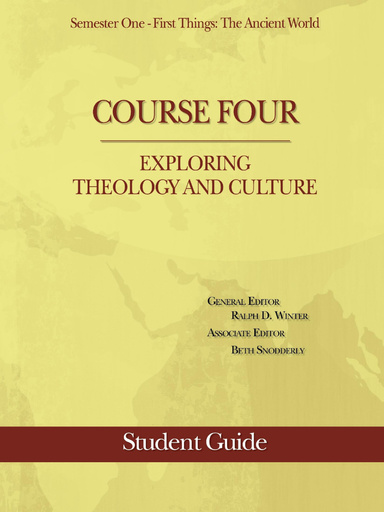 Exploring Theology and Culture: Student Guide