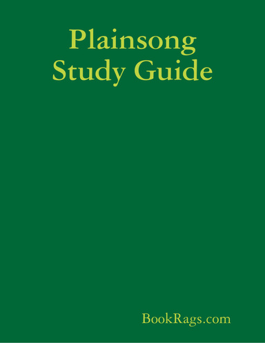 Plainsong Study Guide