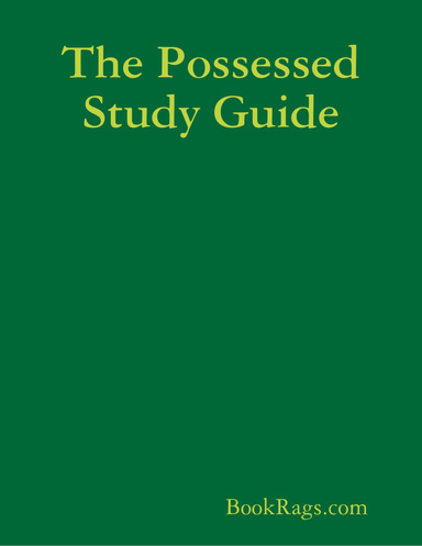 The Possessed Study Guide