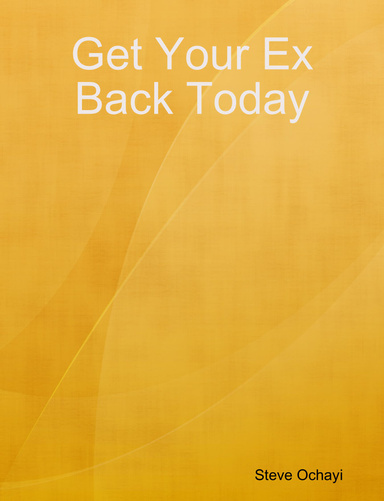 Get Your Ex Back Today
