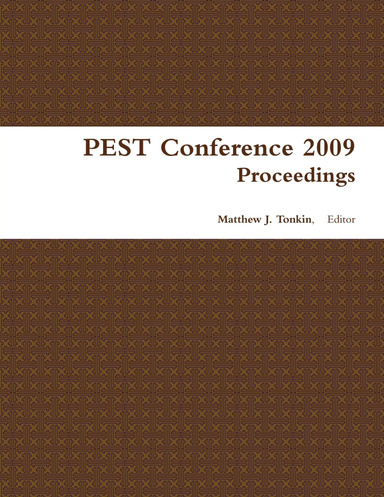 PEST Conference 2009 Proceedings