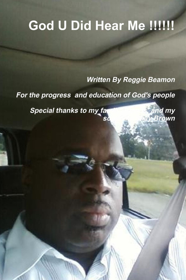 God U Did Hear Me !!!!!!