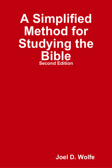 A Simplified Method for Studying the Bible