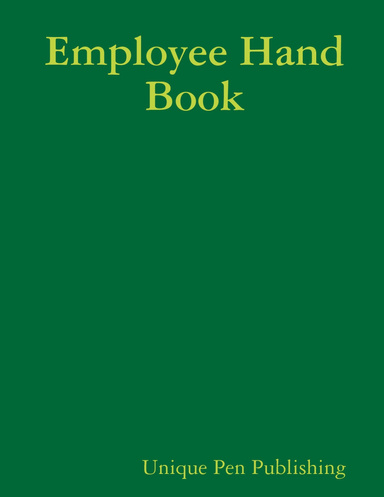Employee Hand Book