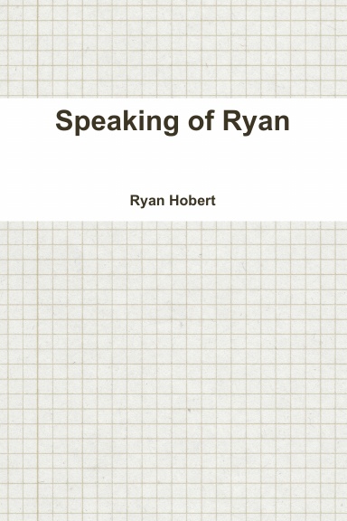 Speaking of Ryan
