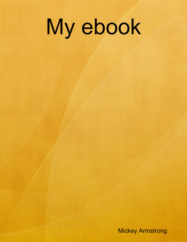 My ebook