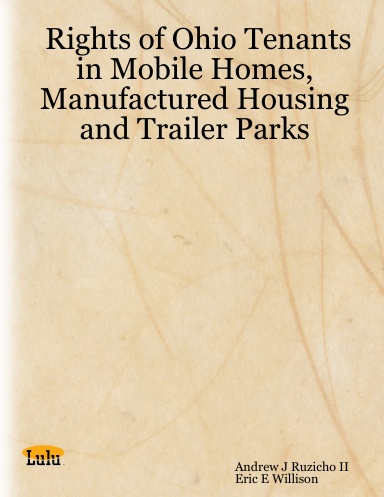 Rights of Ohio Tenants in Mobile Homes, Manufactured Housing and Trailer Parks