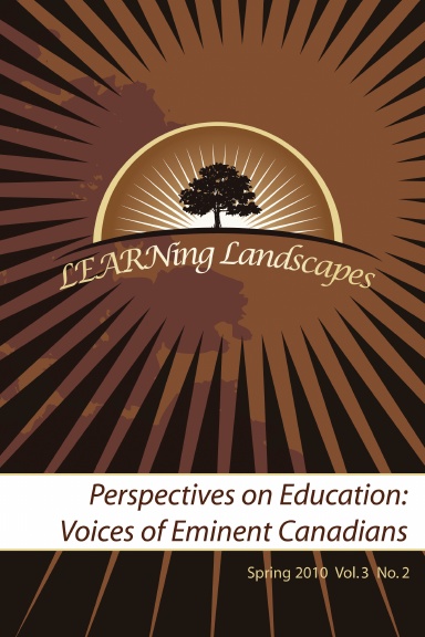 LEARNing Landscapes: Perspectives on Education, Volume 3(2), colour