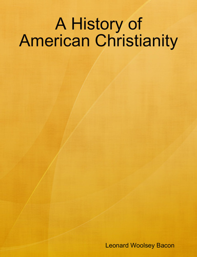 A History of American Christianity
