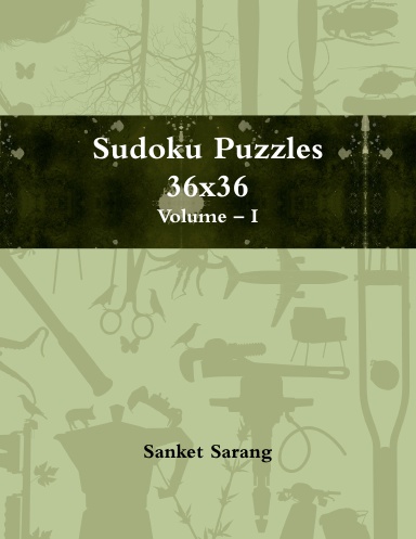 Sudoku Puzzles 36x36 Vol – I
