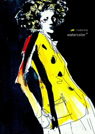 watercolor+
