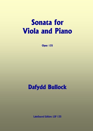 Sonata for Viola and Piano, Opus 135