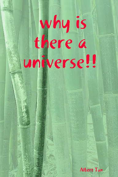 why is there a universe!!