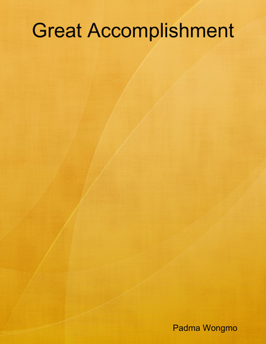 Great Accomplishment