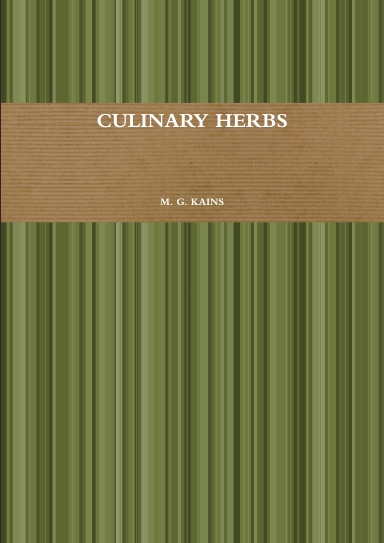 CULINARY HERBS