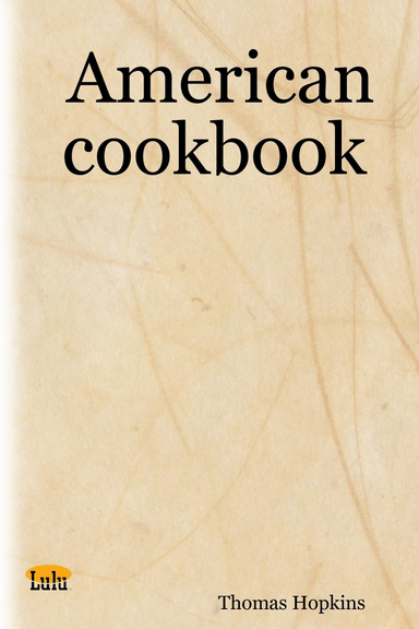 American cookbook