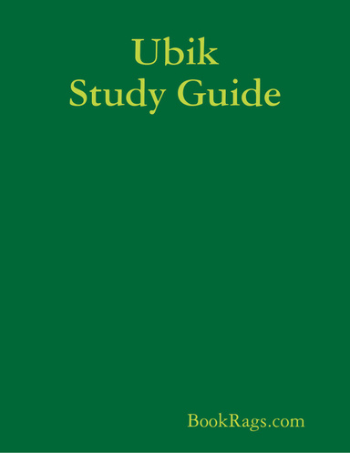 Ubik Study Guide
