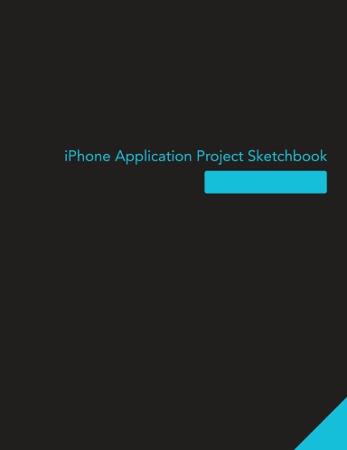 iPhone Application Project Sketchbook : Blue