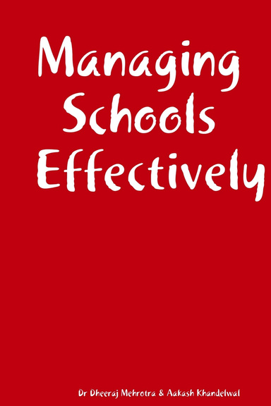 Managing Schools Effectively