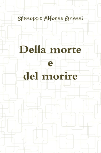 Della morte e del morire