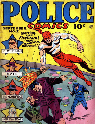 Police Comics - The Revolt of General Muerte
