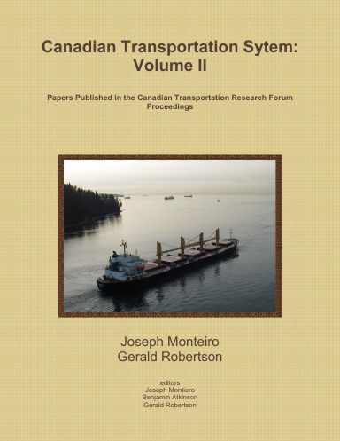 Canadian Transportation System - Volume II