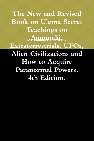 The New and Revised Book on Ulema Secret Teachings on Anunnaki ...