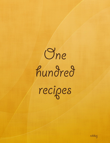 one hundred recipes