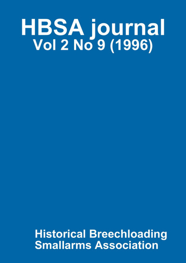 HBSA journal - Vol 2 No 9