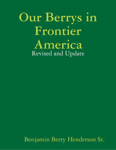 Our Berrys in Frontier America