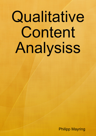 Qualitative Content Analysiss