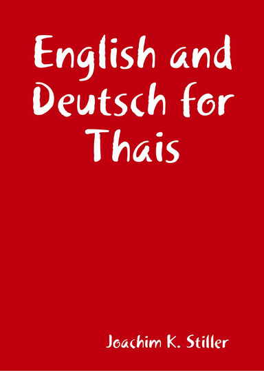English and Deutsch for Thais