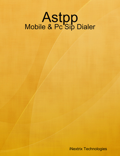 Astpp - Mobile & Pc Sip Dialer