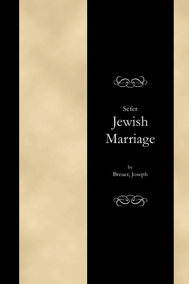 Jewish Marriage (PB) [E#149249]