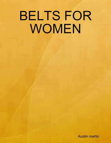 BELTS FOR WOMEN