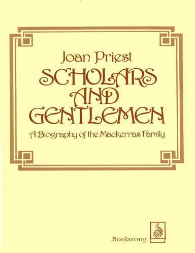 Scholars and Gentlemen