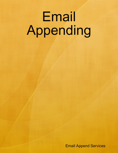 Email Appending