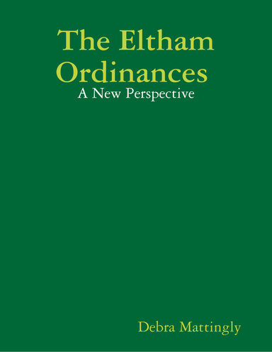 The Eltham Ordinances
