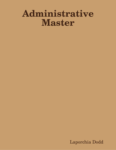 Administrative Master