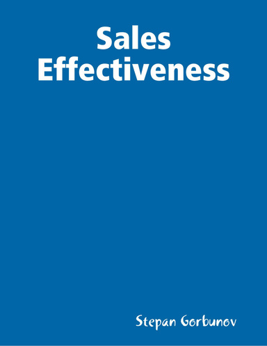 Sales Effectiveness