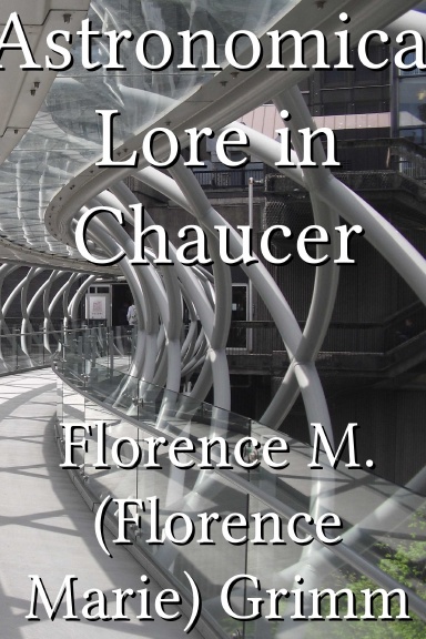 Astronomical Lore in Chaucer