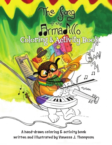 Armadillo Coloring Book 2025 